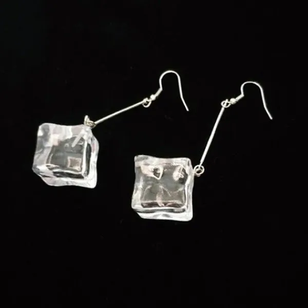 Earrings*Boogzel Clothing Ice Cube Drop Earrings