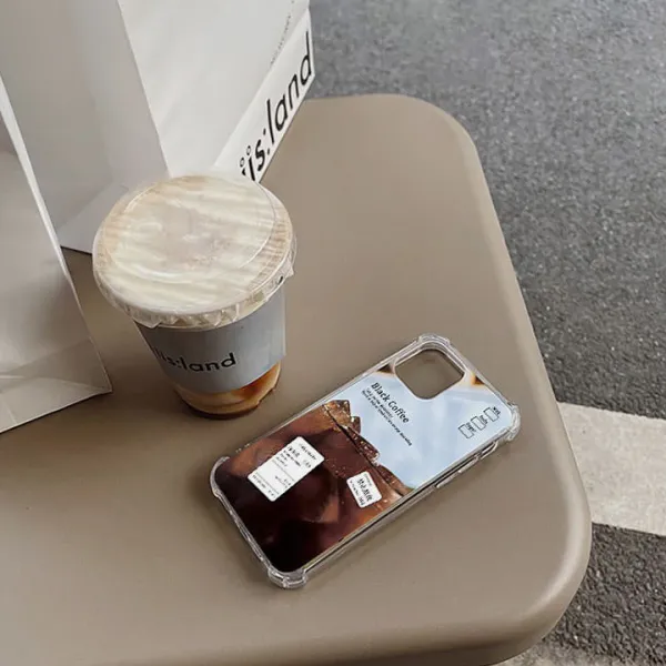 Iphone Cases*Boogzel Clothing Iced Coffee Aesthetic IPhone Case Brown