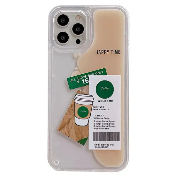 Iphone Cases*Boogzel Clothing Iced Coffee Liquid Quicksand IPhone Case