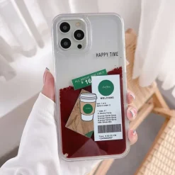 Iphone Cases*Boogzel Clothing Iced Coffee Liquid Quicksand IPhone Case