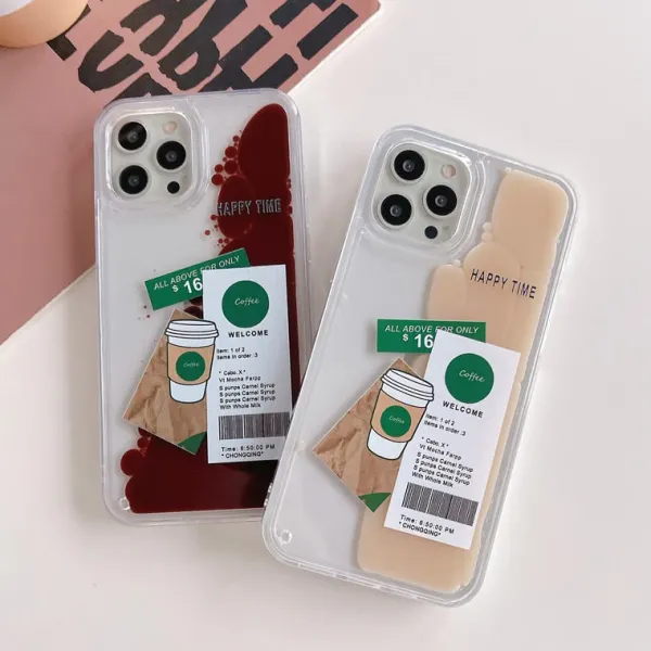 Iphone Cases*Boogzel Clothing Iced Coffee Liquid Quicksand IPhone Case