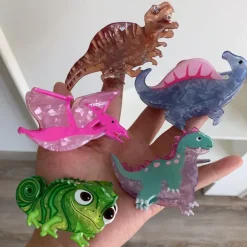 Hair Accessories*Boogzel Clothing Indie Aesthetic Dino Hair Claw Clip