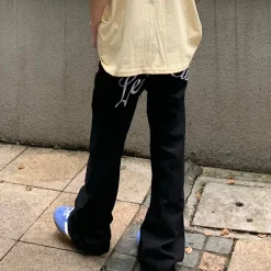 Jeans*Boogzel Clothing Indie Aesthetic Flower Embroidery Jeans