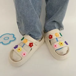 Sandals / Mary Janes|Mad*Boogzel Clothing Indie Aesthetic Flower Sandals