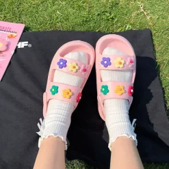 Sandals / Mary Janes|Mad*Boogzel Clothing Indie Aesthetic Flower Sandals