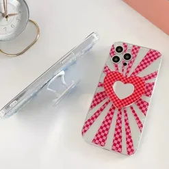 Iphone Cases*Boogzel Clothing Indie Heart Checkered iPhone Case
