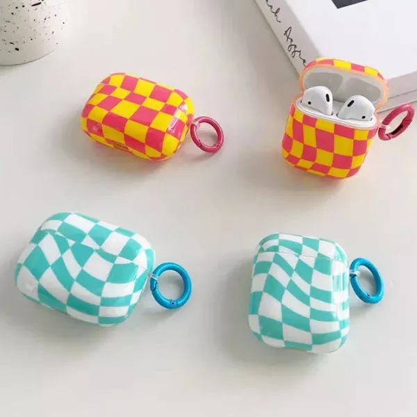 Iphone Cases*Boogzel Clothing Indie Kid Checker AirPods Case