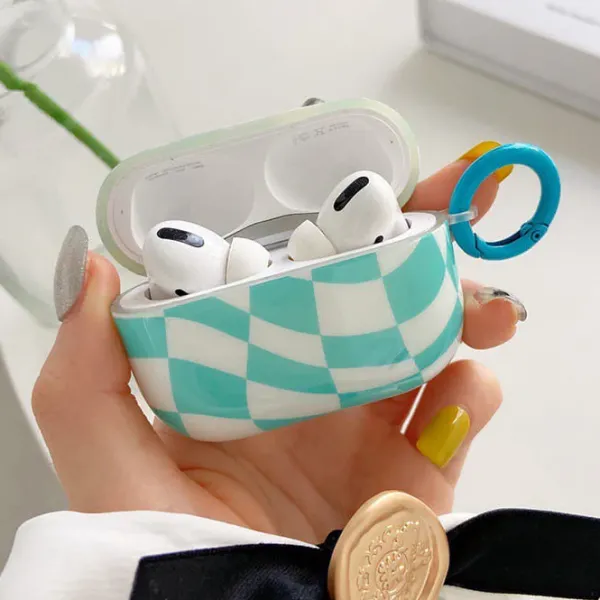 Iphone Cases*Boogzel Clothing Indie Kid Checker AirPods Case