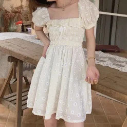 Dresses & Rompers*Boogzel Clothing Into The Fields Mini Dress Beige
