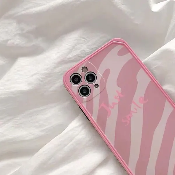 Iphone Cases*Boogzel Clothing Just Smile iPhone Case Pink