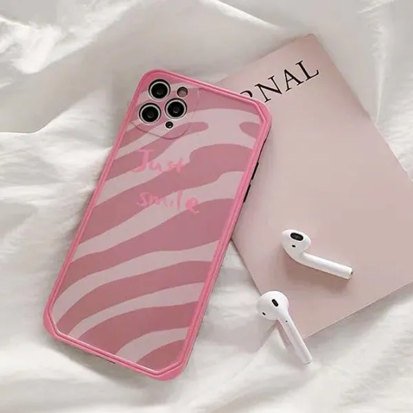 Iphone Cases*Boogzel Clothing Just Smile iPhone Case Pink