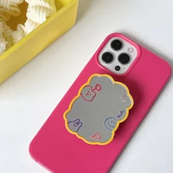 Iphone Cases*Boogzel Clothing Kawaii Aesthetic Mirror iPhone Case Pink