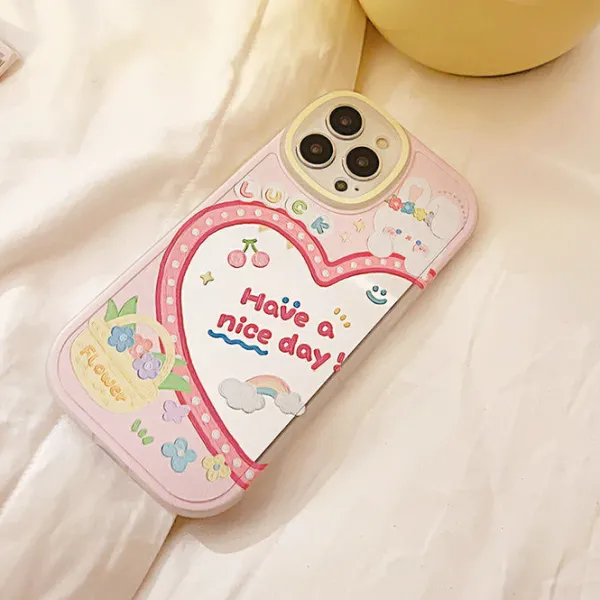 Iphone Cases*Boogzel Clothing Kawaii Bunny iPhone Case Pink