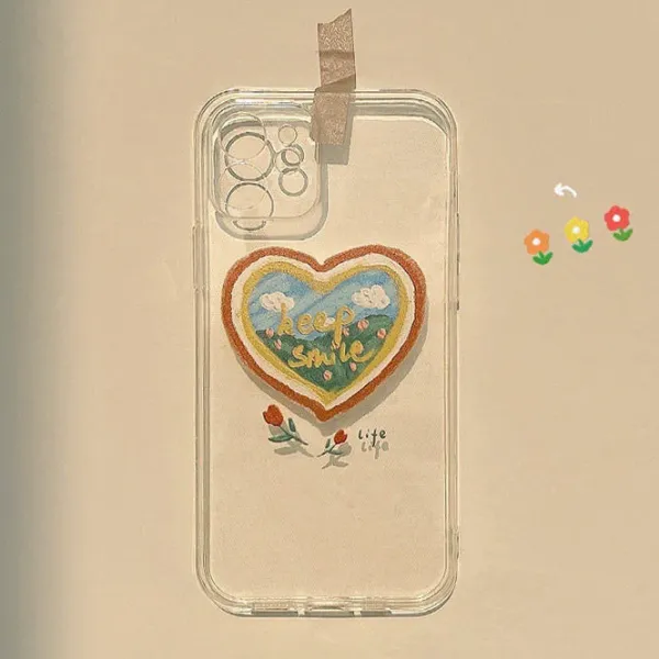 Iphone Cases*Boogzel Clothing Keep Smile iPhone Case Clear