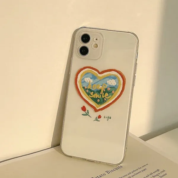 Iphone Cases*Boogzel Clothing Keep Smile iPhone Case Clear