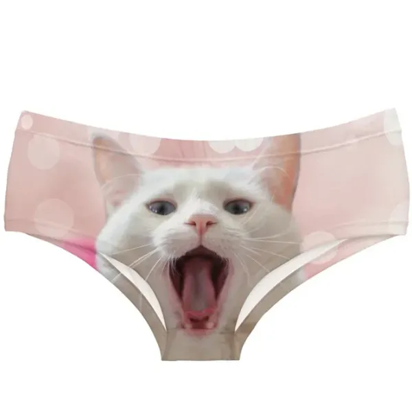Underwear*Boogzel Clothing Kitten Panty Pink