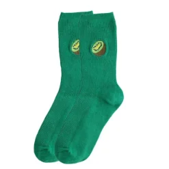 Socks*Boogzel Clothing Kiwi Embroidered Socks Green