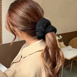 Hair Accessories*Boogzel Clothing Korean Aesthetic Fluffy Scrunchie