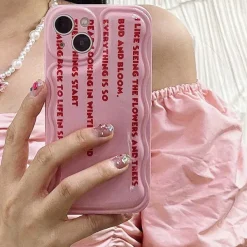 Iphone Cases*Boogzel Clothing Korean Aesthetic iPhone Case Pink