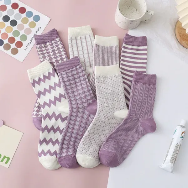 Socks*Boogzel Clothing Lavender Aesthetic Socks