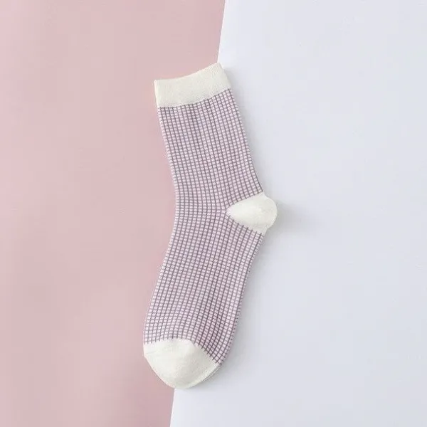 Socks*Boogzel Clothing Lavender Aesthetic Socks