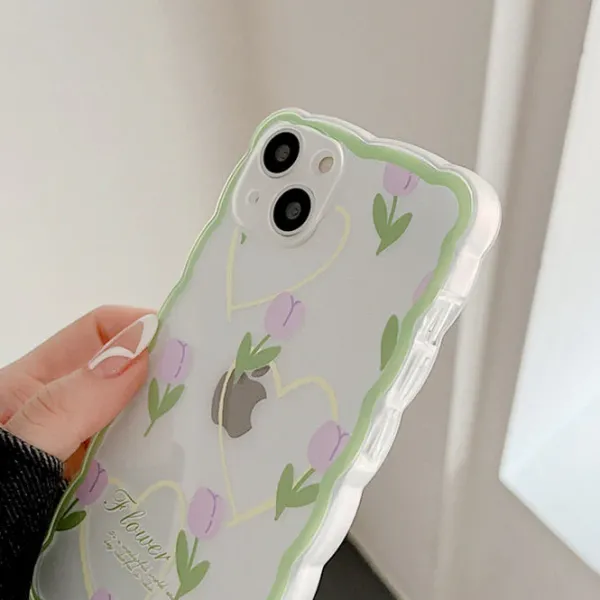 Iphone Cases*Boogzel Clothing Lavender Flower iPhone Case Green/lavender