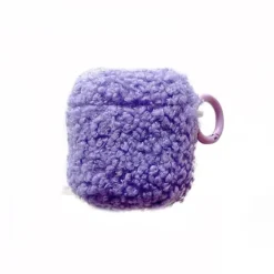 Iphone Cases*Boogzel Clothing Lavender Fuzzy AirPods Case Purple
