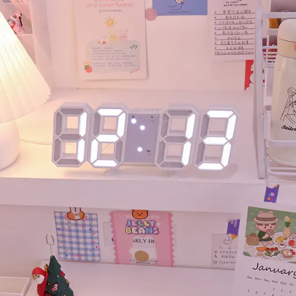 Aesthetic Room Decor*Boogzel Clothing LED Nordic Digital Alarm Clock