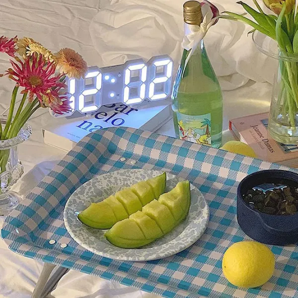Aesthetic Room Decor*Boogzel Clothing LED Nordic Digital Alarm Clock