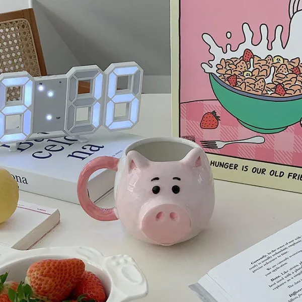 Aesthetic Room Decor*Boogzel Clothing LED Nordic Digital Alarm Clock