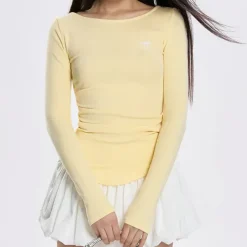 Long Sleeve Tops*Boogzel Clothing Lemon Pie Long Sleeve Top Yellow