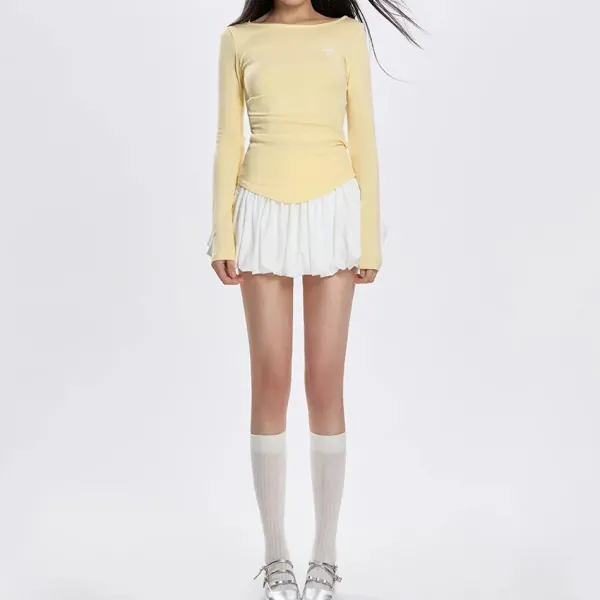 Long Sleeve Tops*Boogzel Clothing Lemon Pie Long Sleeve Top Yellow