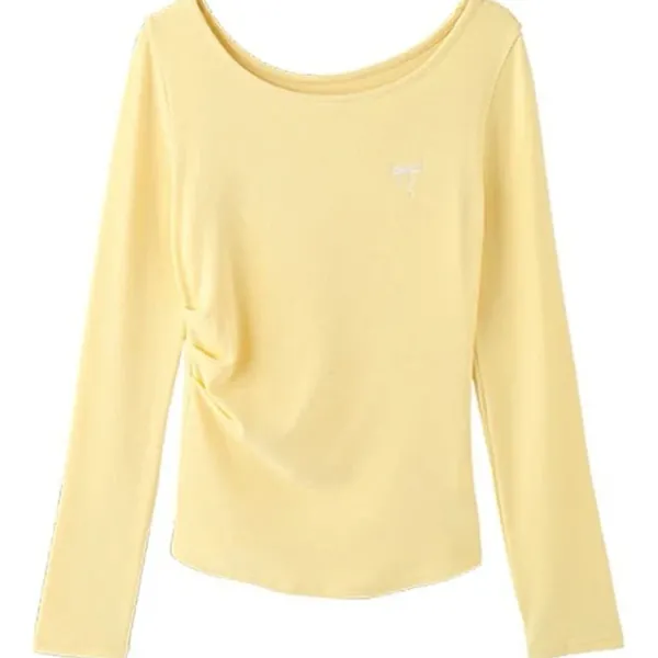 Long Sleeve Tops*Boogzel Clothing Lemon Pie Long Sleeve Top Yellow