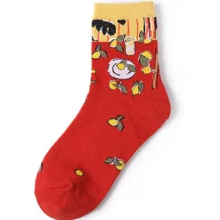 Socks*Boogzel Clothing Lemons Sock Black/yellow