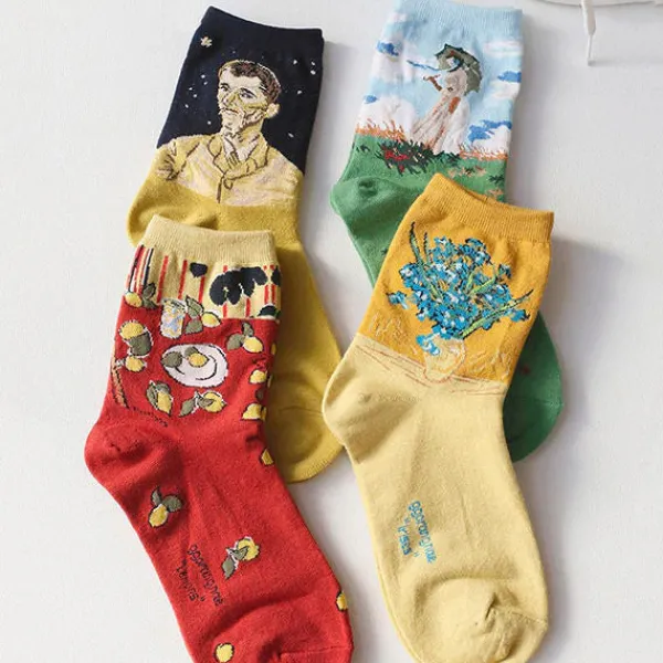 Socks*Boogzel Clothing Lemons Sock Black/yellow
