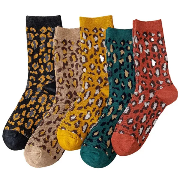 Socks*Boogzel Clothing Leopard Pattern Socks