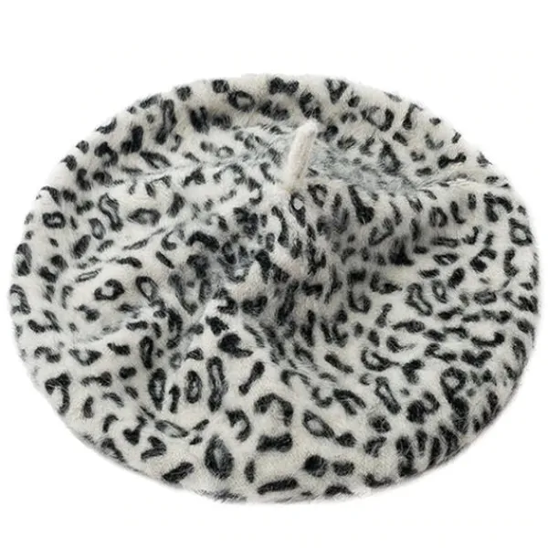 Hats*Boogzel Clothing Leopard Print Beret