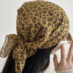 Other*Boogzel Clothing Leopard Print Headscarf
