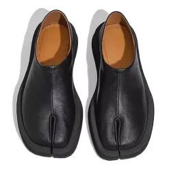 Mad|Boots / Platform Boots*Boogzel Clothing Less Conversation Tabi Flats Black