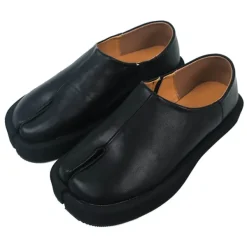 Mad|Boots / Platform Boots*Boogzel Clothing Less Conversation Tabi Flats Black
