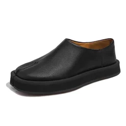 Mad|Boots / Platform Boots*Boogzel Clothing Less Conversation Tabi Flats Black