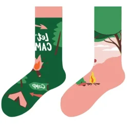 Socks*Boogzel Clothing Let's Go Camping Socks