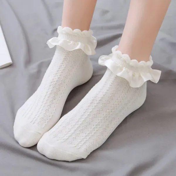 Socks*Boogzel Clothing Like a Doll Ruffle Socks