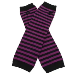 Other*Boogzel Clothing Like It's 2007 Striped Arm Warmers
