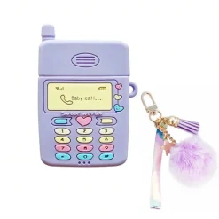 Iphone Cases*Boogzel Clothing Lilac Cell Phone AirPods Case Purple