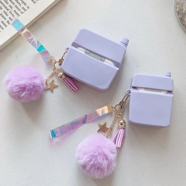 Iphone Cases*Boogzel Clothing Lilac Cell Phone AirPods Case Purple