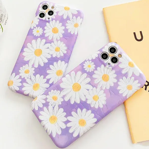 Iphone Cases*Boogzel Clothing Lilac Daisy iPhone Case Purple