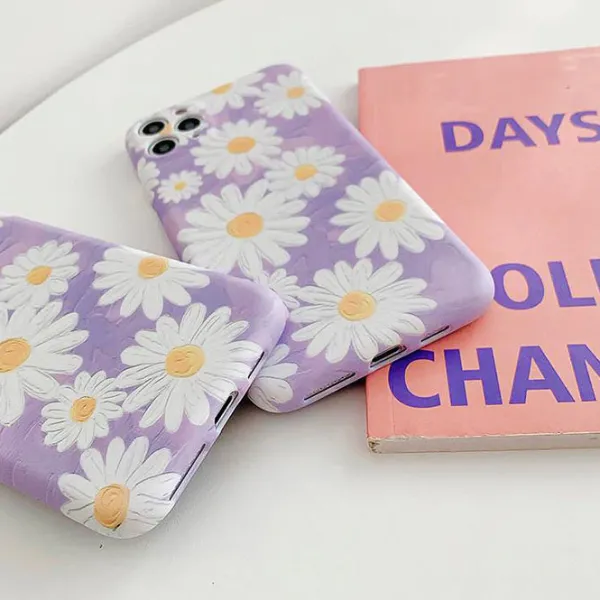 Iphone Cases*Boogzel Clothing Lilac Daisy iPhone Case Purple