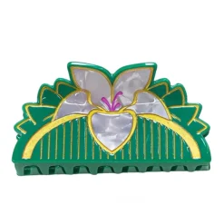 Hair Accessories*Boogzel Clothing Lily Flower Mini Hair Claw Green