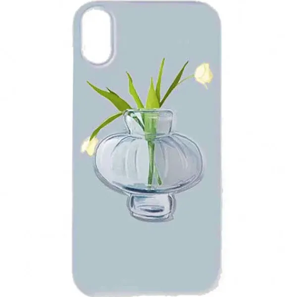 Iphone Cases*Boogzel Clothing Lily Vase iPhone Case Blue